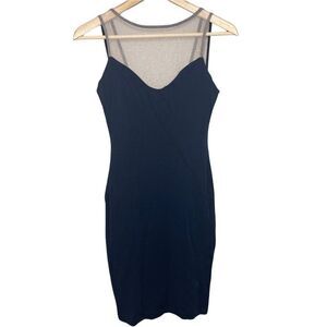 ABI FERRIN Sleeveless Navy Blue Bodycon Dress Size XS